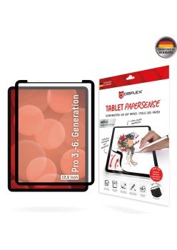 Folie pentru iPad Pro 12.9 (2018 / 2020 / 2021 / 2022) - Displex Tablet PaperSense - Black