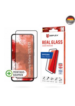 Folie pentru Samsung Galaxy S22 5G / S23 - Displex Real Glass Full Cover - Black