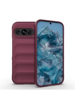 Husa pentru Google Pixel 9 Pro - Techsuit Magic Shield - Bordeaux