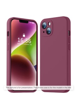Husa pentru Google Pixel 9 Pro XL - Techsuit SoftFlex - Plum Red