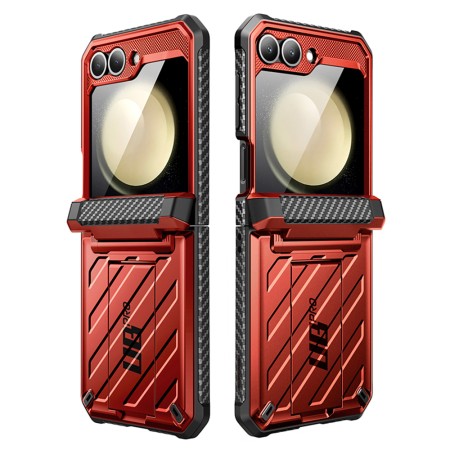 Husa pentru Samsung Galaxy Z Flip6 - Supcase Unicorn Beetle Pro - Ruddy