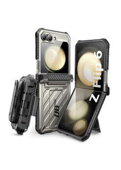 Husa pentru Samsung Galaxy Z Flip6 - Supcase Unicorn Beetle Pro - Titan Gray