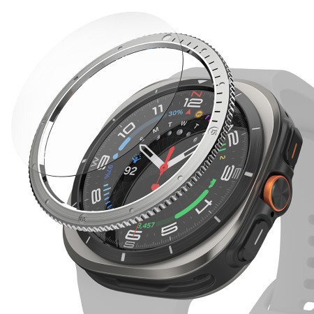 Rama pentru Samsung Galaxy Watch Ultra 47mm - Ringke Bezel Styling - Silver (CB-GW7U-47-03)