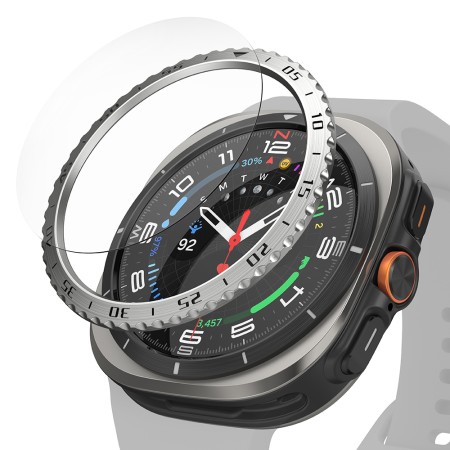 Rama pentru Samsung Galaxy Watch Ultra 47mm - Ringke Bezel Styling - Silver (CB-GW7U-47-01)