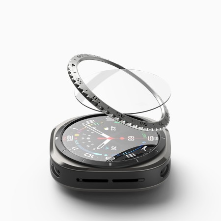 Rama pentru Samsung Galaxy Watch Ultra 47mm - Ringke Bezel Styling - Silver (CB-GW7U-47-01)