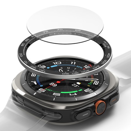 Rama pentru Samsung Galaxy Watch Ultra 47mm - Ringke Bezel Styling - Black (CB-GW7U-47-98)