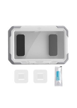 Carcasa pentru Telefon cu Ecran Tactil, Waterproof - Techsuit (LC-888) - White / Gray