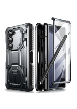 Husa pentru Samsung Galaxy Z Fold6 + Folie - I-Blason Armorbox - Black