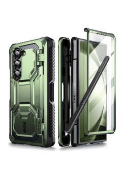 Husa pentru Samsung Galaxy Z Fold6 + Folie - I-Blason Armorbox - Guldan