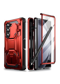 Husa pentru Samsung Galaxy Z Fold6 + Folie - I-Blason Armorbox - Ruddy