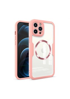 Husa pentru iPhone 12 Pro Max + Folie - Techsuit ColorVerse 360 MagSafe Series - Pink