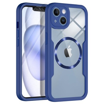 Husa pentru iPhone 13 cu Folie, ColorVerse 360 MagSafe, Blue