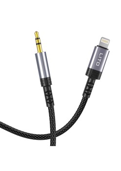Cablu Adaptor Lightning la Jack - Lito (LA01) - Black