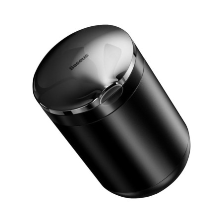 Scrumiera pentru Masina, Baseus Premium cu LED, Black