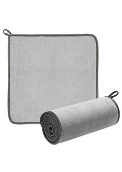 Laveta microfibra auto pentru Detailing 40x40cm Baseus Premium, Grey