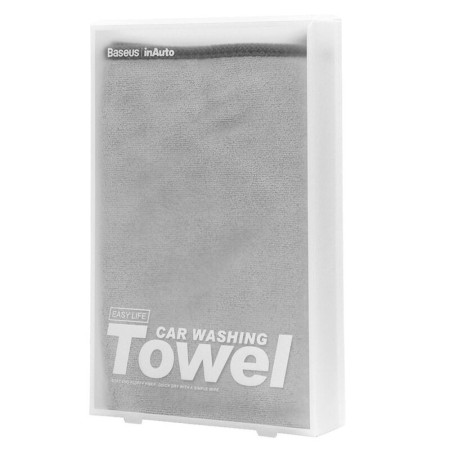Laveta microfibra auto pentru Detailing 40x40cm Baseus Premium, Grey