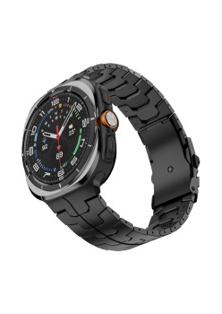 Curea pentru Samsung Galaxy Watch Ultra 47mm - Techsuit Watchband (W063) - Black