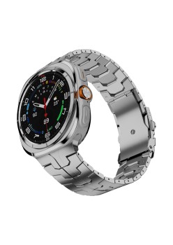 Curea pentru Samsung Galaxy Watch Ultra 47mm - Techsuit Watchband (W063) - Silvery