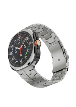 Curea pentru Samsung Galaxy Watch Ultra 47mm - Techsuit Watchband (W063) - Titanium
