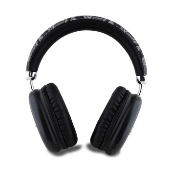 Casti Bluetooth Over-ear Headset, 400mAh - Guess GCUBE Metallic Script Logo (GUBHK1GCTCSK) - Light Blue Gray