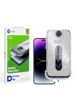 Folie pentru iPhone 16 Pro Max - Lito Magic Glass Box D+ Tools - Privacy
