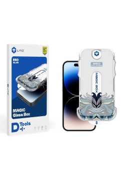 Folie pentru iPhone 16 Pro - Lito Magic Glass Box D+ Tools - Clear