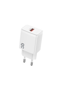 Incarcator pentru Priza EU, USB, 18W - Lito - Alb