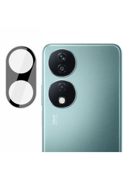 Folie Camera pentru Honor X7b / X7b 5G / 90 SMART - 9H Sticla Securizata, Anti Explozie, Negru