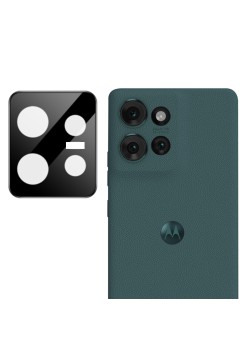 Folie Camera pentru Motorola Edge 50 - 9H Sticla Securizata, Anti Explozie, Negru