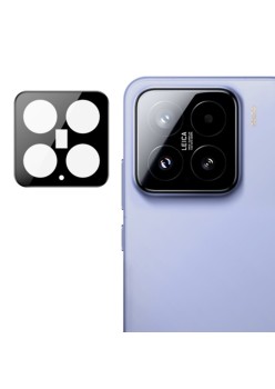 Folie Camera pentru Xiaomi 15 - 9H Sticla Securizata, Anti Explozie, Negru