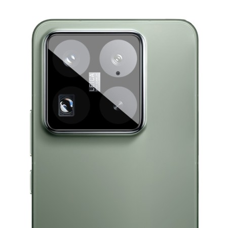 Folie Camera pentru Xiaomi 15 Pro - 9H Sticla Securizata, Anti Explozie, Negru