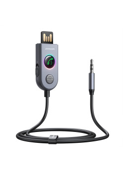 Receptor Audio Bluetooth 5.3, Jack 3.5mm, 1m,  JoyRoom, Dark Gray