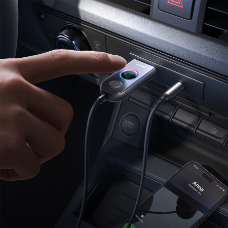 Receptor Audio Bluetooth 5.3, Jack 3.5mm, 1m,  JoyRoom, Dark Gray