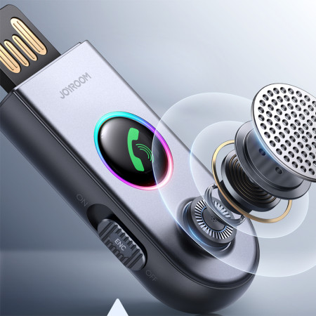 Receptor Audio Bluetooth 5.3, Jack 3.5mm, 1m,  JoyRoom, Dark Gray
