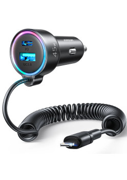 Incarcator Auto USB, Tip-C, Fast Charging, 50W,  JoyRoom, Black