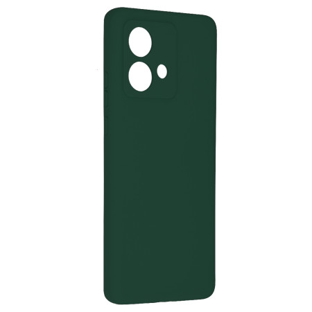Husa de telefon compatibila Motorola Edge 40 Neo, Tech Microfibra, Camera Extra Pro, Dark Green