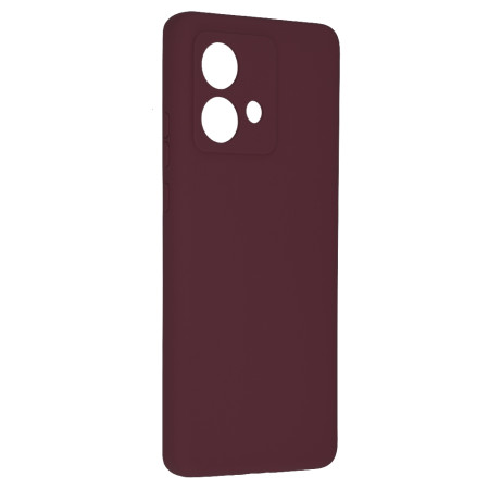 Husa de telefon compatibila Motorola Edge 40 Neo, Tech Microfibra, Camera Extra Pro, Plum Violet
