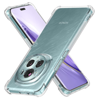 Husa Antisoc compatibila Honor Magic 6 Pro, PRO AirBag, Clear