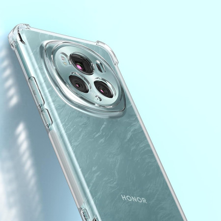 Husa Antisoc compatibila Honor Magic 6 Pro, PRO AirBag, Clear