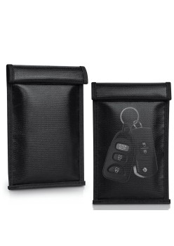 Husa pentru Carduri, Chei si Bani, RFID, 14x9cm - Techsuit (AF4) - Black