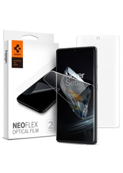 Folie pentru OnePlus 12 (set 2) - Spigen Neo Flex - Clear