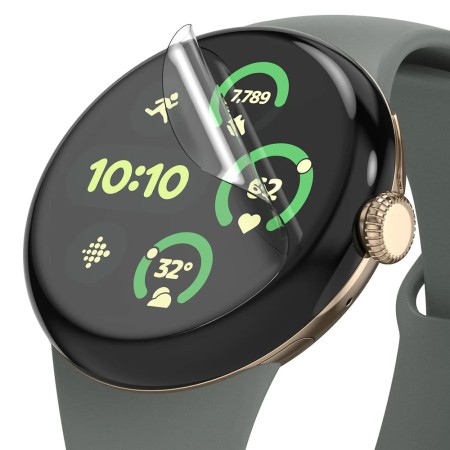 Folie pentru Google Pixel Watch 3 41mm (set 3) - Ringke Dual Easy Film - Clear