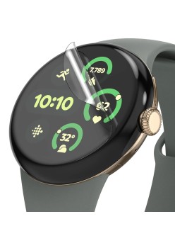 Folie pentru Google Pixel Watch 3 45mm (set 3) - Ringke Dual Easy Film - Clear