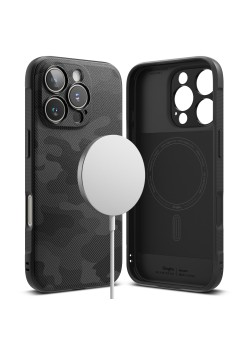 Husa pentru iPhone 16 Pro Max - Ringke Onyx MagSafe - Camo Black