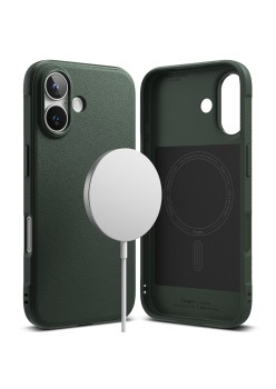 Husa pentru iPhone 16 Plus - Ringke Onyx MagSafe - Dark Green