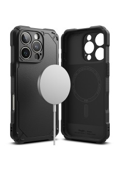 Husa pentru iPhone 16 Pro Max - Ringke Rugged Gear MagSafe - Black
