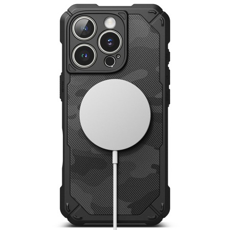 Husa pentru iPhone 16 Pro Max - Ringke Rugged Gear MagSafe - Camo Black