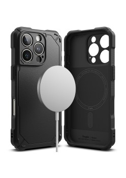 Husa pentru iPhone 16 Pro - Ringke Rugged Gear MagSafe - Black