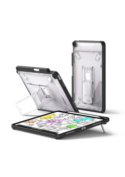 Husa pentru iPad Air 13 (2024) - Ringke Fusion Sketch Stand - Smoke Black
