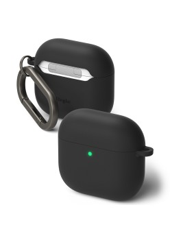 Husa pentru AirPods 4 - Ringke Silicone - Black